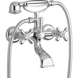 Μπαταρία Mπάνιου με Σετ Ντους old 800 (Lady) Interflex Χρωμέ 076162