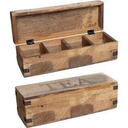 Κουτί mango για τσάι x4 32X10,3X9,5
