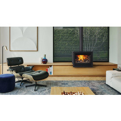 Barbas Bellfires Box 30-75 Ατσάλινη Ξυλόσομπα Αερόθερμη 15kW
