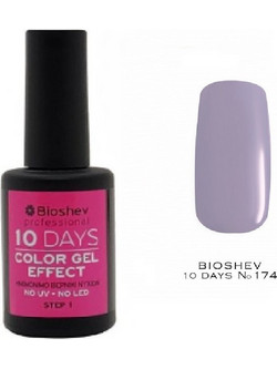 Bioshev 10 Days Color Gel Effect 174 Gloss Βερνίκι Νυχιών Μακράς Διαρκείας 11ml