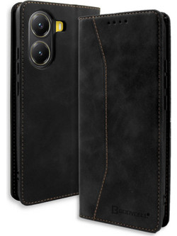 Bodycell Book Case Θήκη Πορτοφόλι Black (Xiaomi Poco X7 Pro)