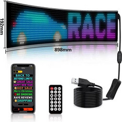 LED ΕΥΚΑΜΠΤΗ PANEL ΠΙΝΑΚΙΔΑ BLUETOOTH 192*898mm HW-04871