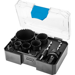 GRAPHITE Ποτηροτρύπανα Bi-Metal 19-68mm σετ 9τ (57H921)