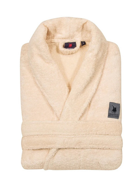 Greenwich Polo Club Μπουρνούζι 100% Βαμβακερό Μπεζ COZY3201