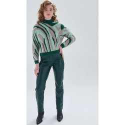 24Colours Leather Look Trousers