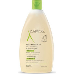 A-Derma Ultra Rich Αφρόλουτρο σε Gel για Ξηρό Δέρμα 500ml