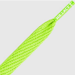 Mr Lacy Flatties junior 110cm Neongreen Unisex Κορδόνι