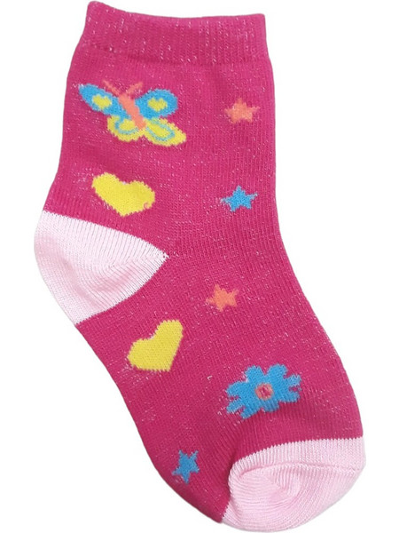 Παιδικά Καλτσάκια 24-48m (No 26) Beboulino Red Butterfly 71208000014