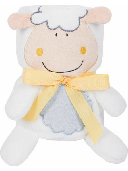 KikkaBoo 3D Sheep Κουβέρτα Αγκαλιάς με Λούτρινο 75x100 Λευκή