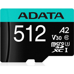 Adata Premier Pro microSDXC 512GB Class 10 U3 V30 UHS-I A2