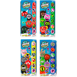 Freak Marbles assorted set 6 Marbles + Skin