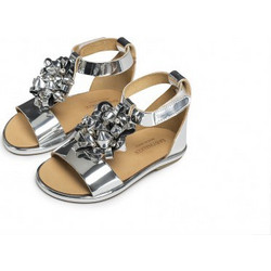 Babywalker Παιδικά Πέδιλα για Κορίτσι Ασημί PB5723
