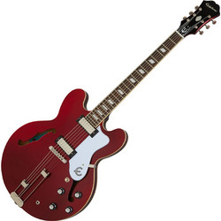 Epiphone Riviera Ηλεκτρική Κιθάρα Semi-Hollow με HH Μαγνήτες και Ταστιέρα Indian Laurel Sparkling Burgundy