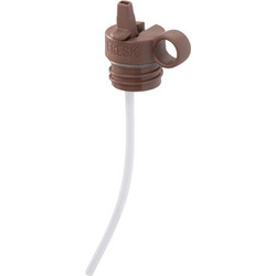 Fresk LID409 Fresk Ανταλλακτικό σετ καλαμάκι και καπάκι Brown