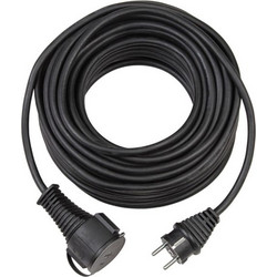 Brennenstuhl extension cable 25m H05 RR-F3G1,5 black