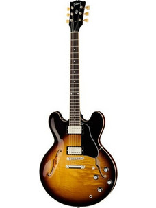 Gibson ES-335 Dot Ηλεκτρική Κιθάρα Semi-Hollow με Μαγνήτες HH & Ταστιέρα Rosewood Vintage Burst