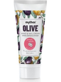 Mythos Olive Peony & Vanilla Hand & Nail Cream Ενυδατική Κρέμα Χεριών 100ml