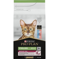 Purina Pro Plan Savoury Duo Sterilised with Cod & Trout 1.5kg
