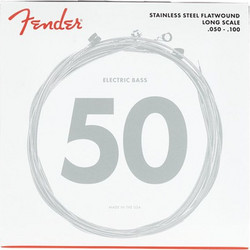Fender 9050ML Σετ 4 Χορδές Ηλεκτρικού Μπάσου Stainless Steel 50-100"