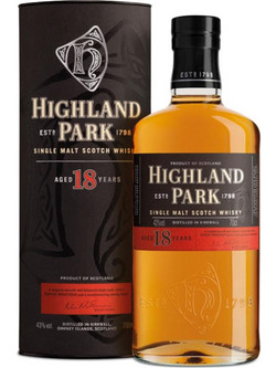 Highland Park Ουίσκι Single Malt 18 Ετών 43% 700ml