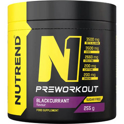 Nutrend N1 Pre-Workout Blackcurrant 255gr