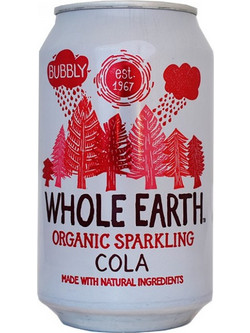 ΑΝΑΨΥΚΤΙΚΟ COLA ΧΩΡΙΣ ΖΑΧΑΡΗ BIO 330ml WHOLE EARTH