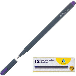 Adel μαρκαδόρος fineliner 0.4mm μωβ
