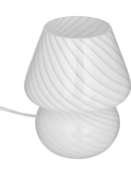 Φωτιστικό Επιτραπέζιο 07.200065 1xΕ14 Φ15x18cm White