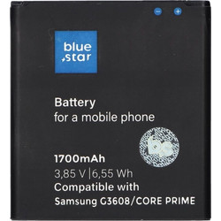 Blue Star Premium Battery For Samsung Core Prime G3608 G3606 G3609 1700 mAh
