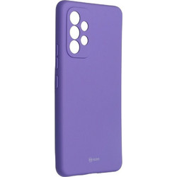 Roar Colorful Jelly Back Cover Purple (Samsung Galaxy A53 5G)