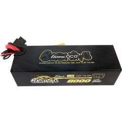 Gens Ace 8000mAh 14.8V 100C 4S2P Lipo Battery Pack - (GEA8K4S10E5GT)