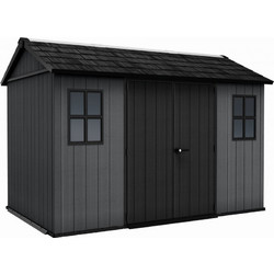 Πλαστική Αποθήκη Κήπου 230x350x246cm Newton Plus Wide 11x7.5 Keter Κωδ. 17212880