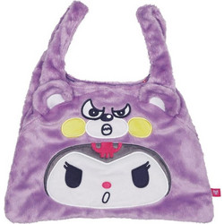 SANRIO - Kuromi - Mini Fur Tote bag