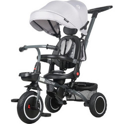 Smart Baby Coccolle Venti Τρίκυκλο Ποδήλατο με Σκίαστρο & Χειρολαβή για 12+ Μηνών Greystone