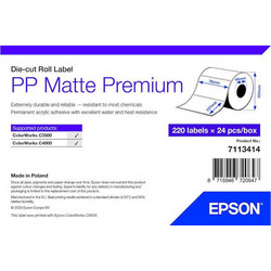 Epson 220 Αυτοκόλλητες Ετικέτες σε Ρολό 76x127mm 24τμχ