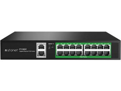 Stonet P116GC Unmanaged L2 Switch με 16 Θύρες Ethernet 1Gbps και 2 SFP Θύρες