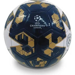 UNICE ΜΠΑΛΑ ΠΟΔΟΣΦΑΙΡΟΥ ΔΕΡΜΑΤΙΝΗ CHAMPIONS LEAGUE SIZE 5 400γρ (17323001)