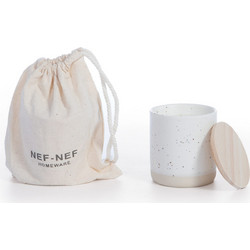 ΑΡΩΜΑΤΙΚΟ ΚΕΡΙ WHITE LILY DREAM 180gr NEF-NEF HOMEWARE ECRU