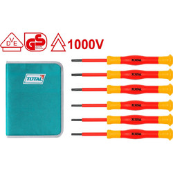 TOTAL (THKIPSD0601) ΣΕΤ ΚΑΤΣΑΒΙΔΙΑ ΗΛΕΚΤΡΟΝΙΚΩΝ 1000V VDE 6ΤΕΜ (THKIPSD0601)