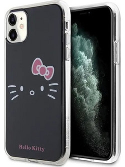 Hello Kitty IML Kitty Face case for iPhone 11 / Xr - black - (Hel000005-0)