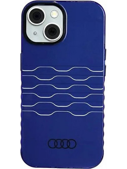 Audi IML MagSafe case for iPhone 15 / 14 / 13 - blue - (AUDI000059-0)