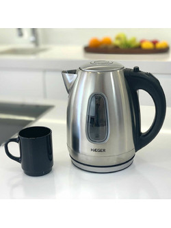 Haeger EK-22S.027A Ανοξείδωτος Βραστήρας 1.7lt 2200W