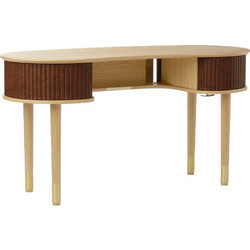 Γραφείο Audacious 5608C5601-6 141x60x75cm Oak Hazelnut