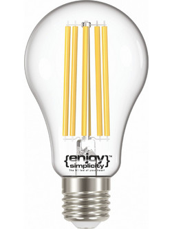 EL822815 | EL822815 | LED FILLAMENT CLEAR|A67 16W(200w) E27|2700k|2452lm|enjoysimplicity(TM)