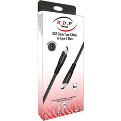 Red Point USB-C to USB-C 18W 1m Black 27854