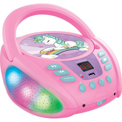 Lexibook Unicorn Φορητό Ράδιο CD Player με Bluetooth / USB