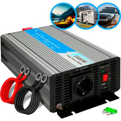 EXTRALINK OPIP-1000W | Voltage Converter | 12V - 230W, 1000W, Pure Sine - (EX.18143)