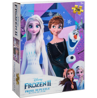 Παιδικό Puzzle Prime 3D Disney Frozen Elsa & Anna Lenticular 200 Κομμάτια