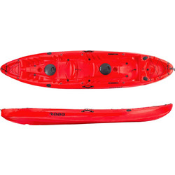 SCK Nereus V19 Πλαστικό Kayak 2 Ατόμων Πορτοκαλί