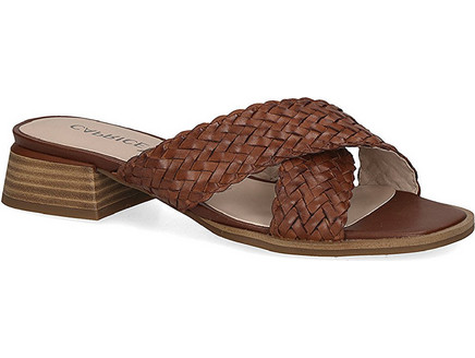 Caprice Γυναικεία Mules 9-27207-42 303 COGNAC NAPPA